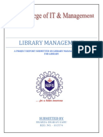 Library Management: Submitted by