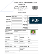 Utkal University: This Form Should Not Be Submitted To Utkal University