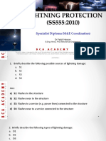 Lightning Protection (SS555:2010) : Specialist Diploma (M&E Coordination)