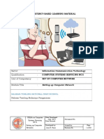 Competency-Based Learning Material: Sector: Qualification: Unit of Competency: Module Title