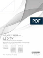 Manual TV LG 32LB560B