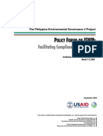 Policy Forum On ISWM Proceedings - FINAL PDF