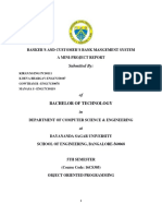 Banker's and Customer's Bank Mangement System For Deva-2