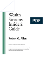 Wealth Streams Insider's Guide: Robert G. Allen