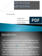 Rain Water Harvesting