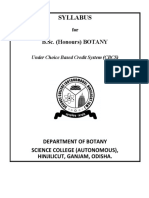 Cbcs Syllabus Botany 2017-2020