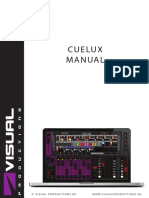 Cuelux Manual: Visual Productions BV WWW - Visualproductions.Nl