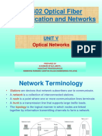 Unit 5 Optical Networks