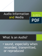 Audio Information Media: By: Shiela A. Bautista, LPT