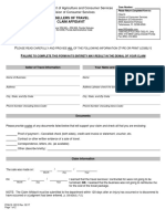 Florida Seller of Travel Claim Form