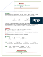 Answer 1:: (Chapter 1) (Chemical Reactions and Equations)