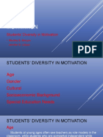 Student's Diversity in Motivation