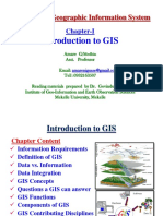 Chapter 1-Introduction To GIS