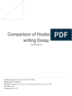 Comparison of Hooke To Swift Writing Essay