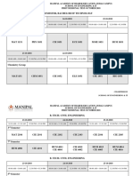 I-Semester, Bachelor of Technology