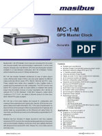 Masibus MC 1 M R0F 0814 - GPS Master Clock