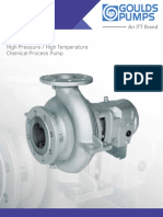 Goulds ICP: High Pressure / High Temperature Chemical Process Pump