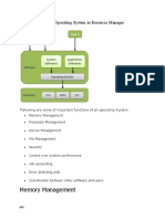 Role of Operating System As Resource Manager