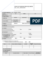 Job Application Form (CFO)