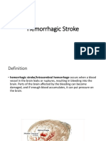 Hemorrhagic Stroke