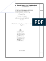 Effects of Heterogeneous Sectioning Among High School Students