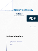 04-Basis of Router Technology