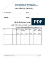 Lab6 BCD-to-Excess-3 Code Conversion