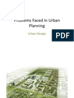 Problems Faced in Urban Planning