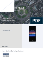 TEMS Pocket 21.2.1 - Sony Xperia 1 Device Specification PDF