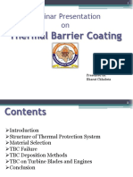 Thermalbarriercoating