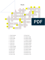 Regras de Plural - Básico - Respostas