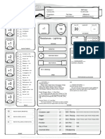 DND 5e Character Sheet