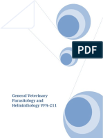 General Veterinary Parasitology and Helminthology PDF