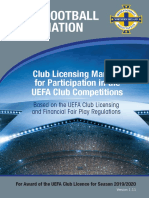 2019 20 Uefa Licence Manual PDF