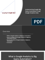 Implementing Google BigQuery Automation Using Google Analytics Data