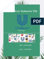 SMA 06 IntA 01 TermPaper Unilever