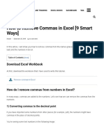 How To Remove Commas in Excel (9 Smart Ways) - ExcelDemy PDF