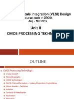 CMOS Processing Technology