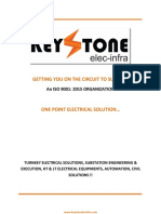 Keystone Elec Infra Catalogue