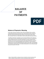 Balance of Payments