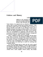 Folklore and History - Americo Paredes