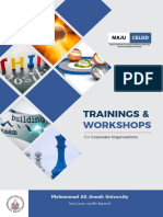 MAJU CELDD - Trainings