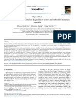 Efficacy of Sinusitis Ultrasound