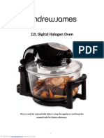 12l Digital Halogen Oven