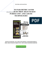 PTC Creo Parametric 30 For Designers by Prof Sham Tickoo Purdue Univ and Cadcim Technologies PDF