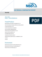 Nss Labs 2019 NGFW Security
