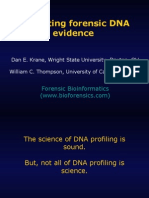 Evaluating Forensic DNA Evidence