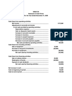 More Cash Flow Exercises