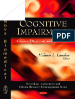 Cognitive Impairment. Causes, Diagnosis and Treatment PDF