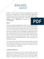 Landmark Group Company Profile